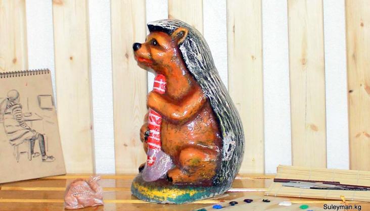 Садово парковые скульптуры фигурки и статуэтки на Иссык-Куле.